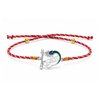 Shree Krishna Blessing 925 Silver Rakhi for Brother