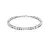 All-Diamond Tennis Bracelet in White Gold