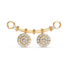 Multi-Station Enamel Diamond Rose Gold Necklace