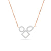 Rose Gold Multi-Shape Diamond Pendant